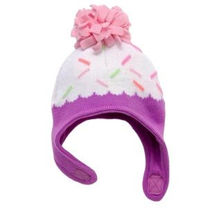 JUMPING BEANS – “CUPCAKE” WINTER HAT, (NWT)